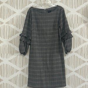 Plaid, Ruffle Dress, Size 6